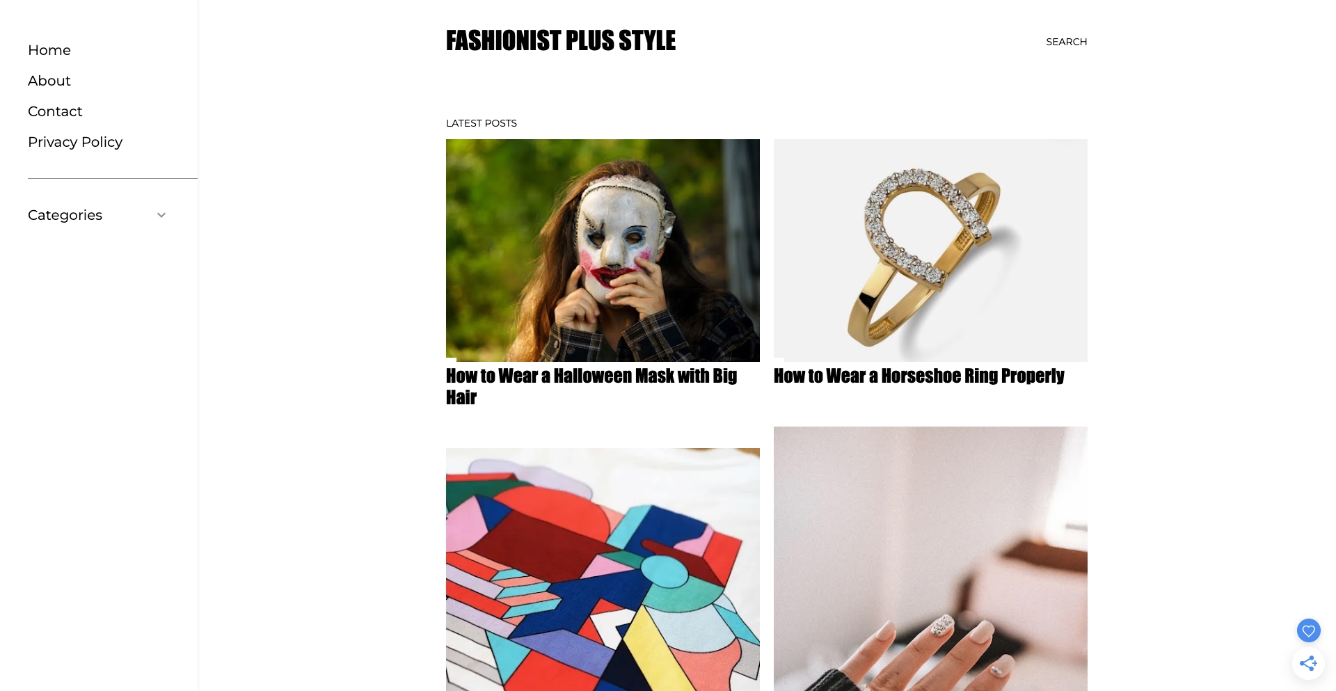Fashionist Plus Style event-templates programmatic SEO template - 49 monthly traffic