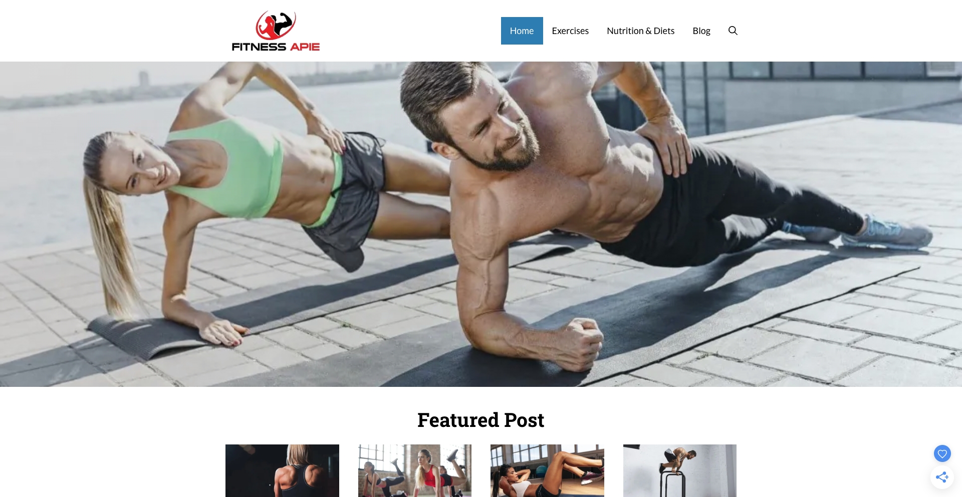 fitnessapie.com question-template programmatic SEO template - 10K+ monthly traffic