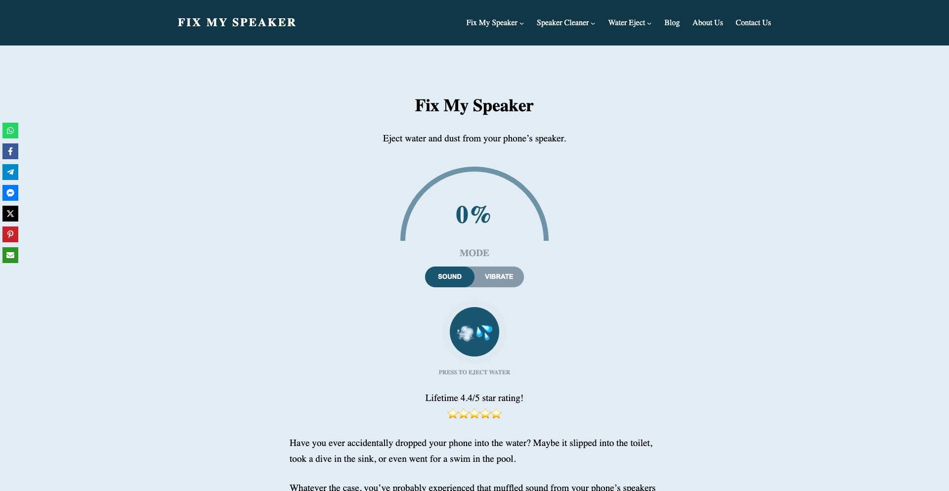 Fix My Speaker template programmatic SEO template - 411973 monthly traffic