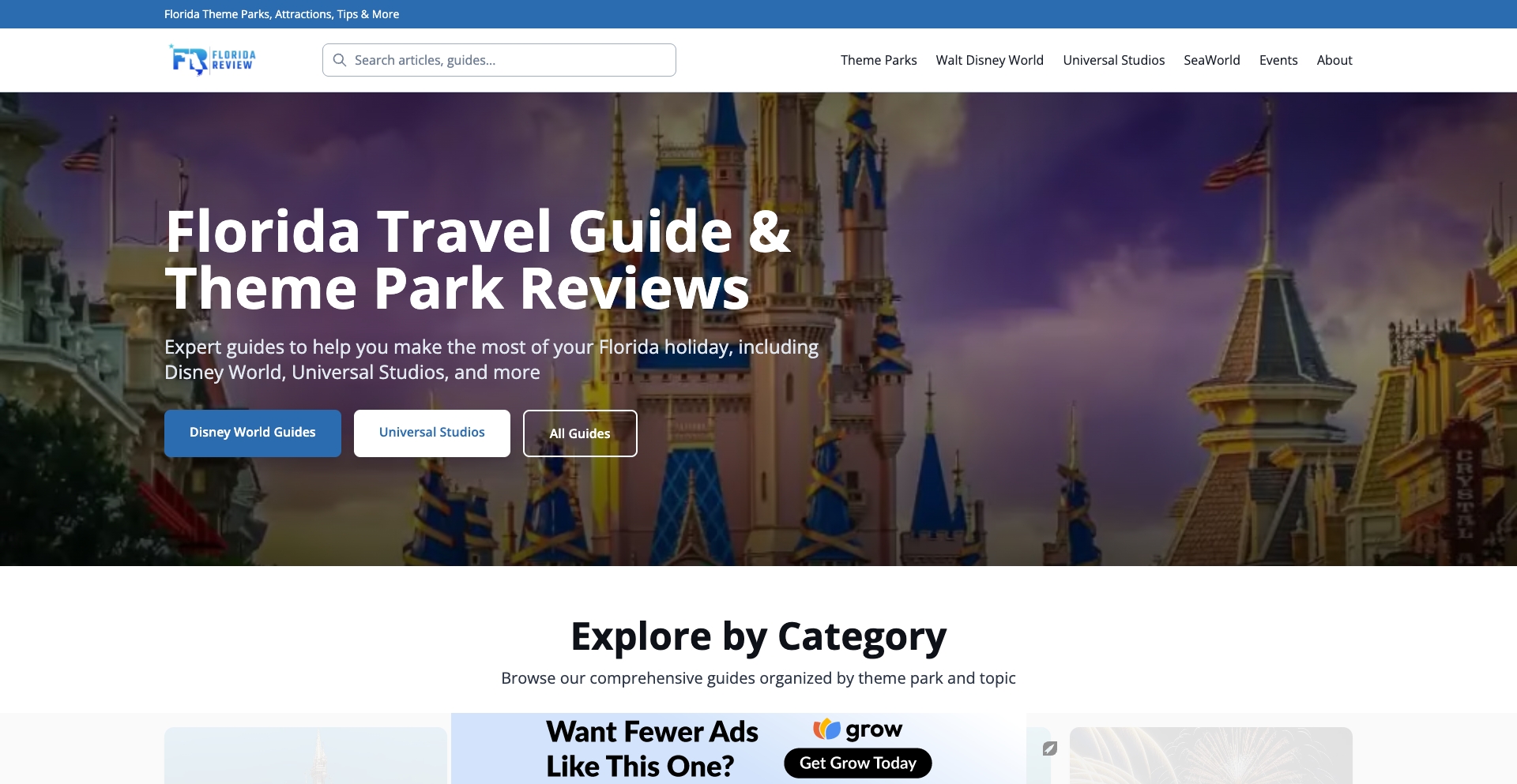 Floridareview entity-database programmatic SEO template - 0 monthly traffic