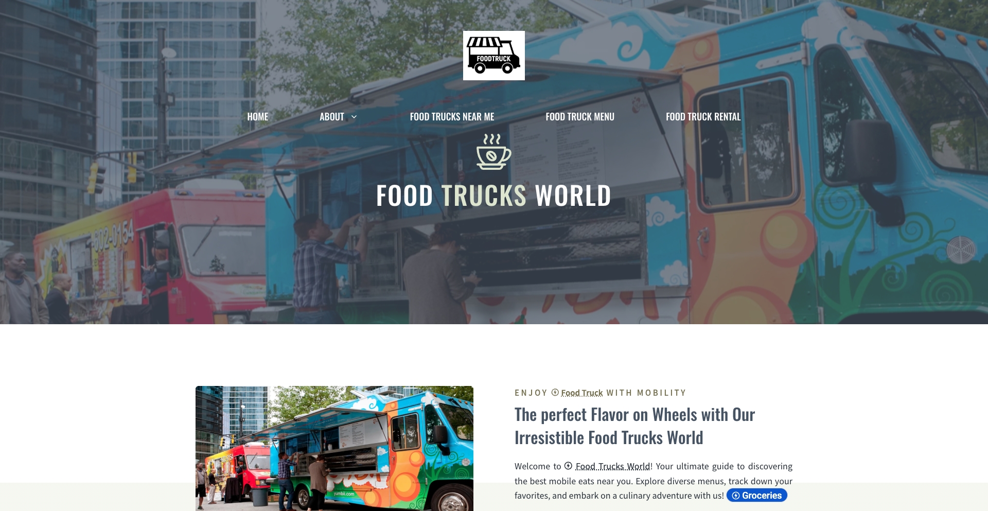 Food Trucks World location-template programmatic SEO template - 0 monthly traffic