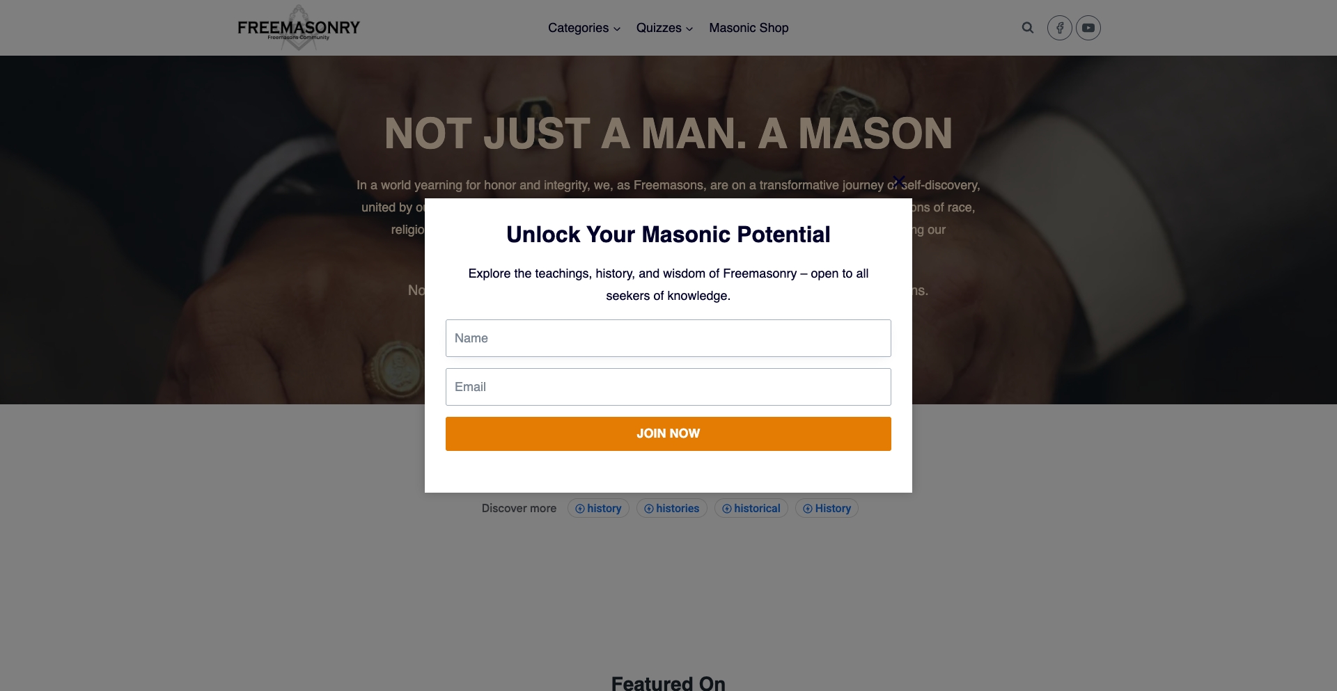 freemasonscommunity.life location-data programmatic SEO template - 10K+ monthly traffic
