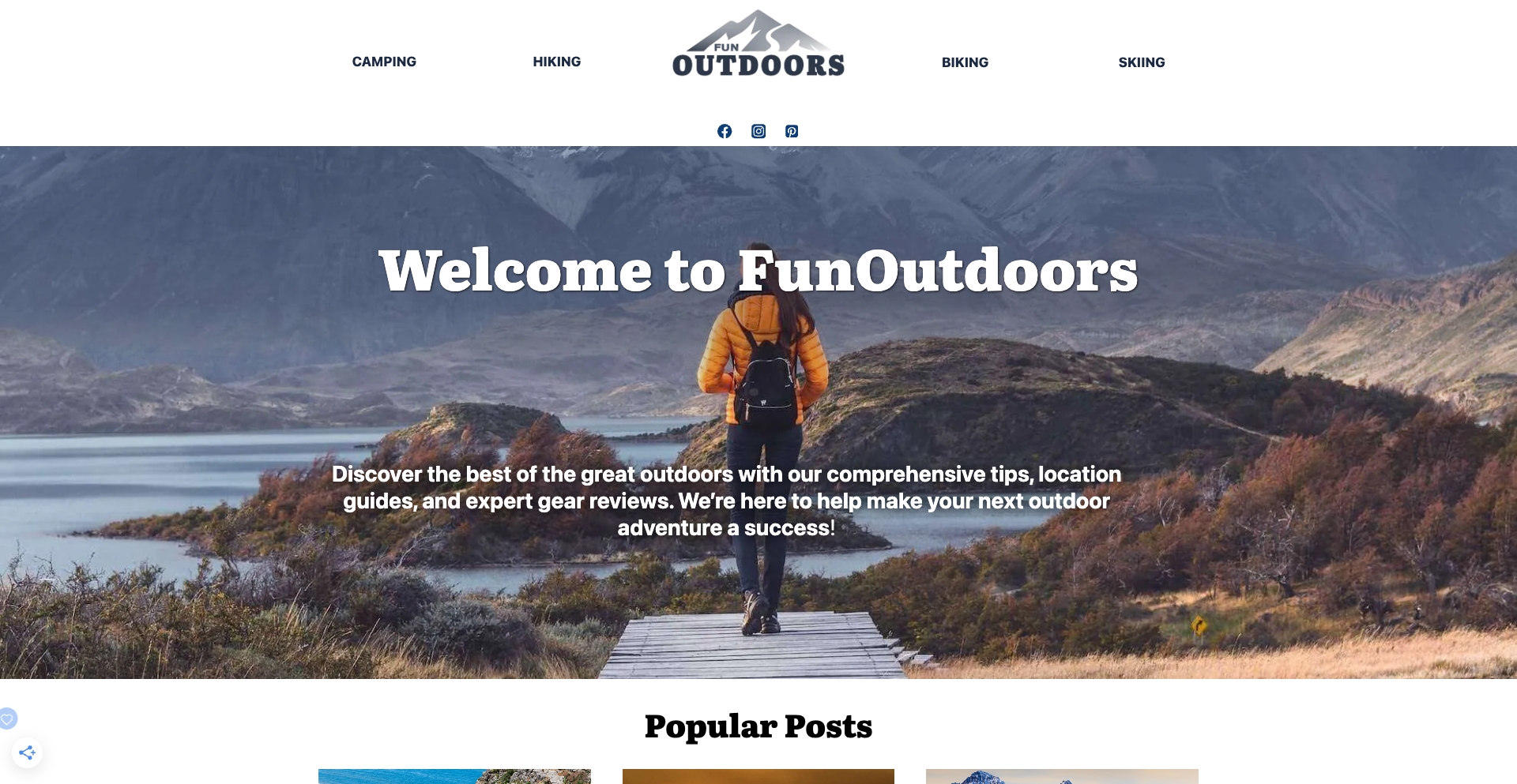 Fun Outdoors location-template programmatic SEO template - 0 monthly traffic