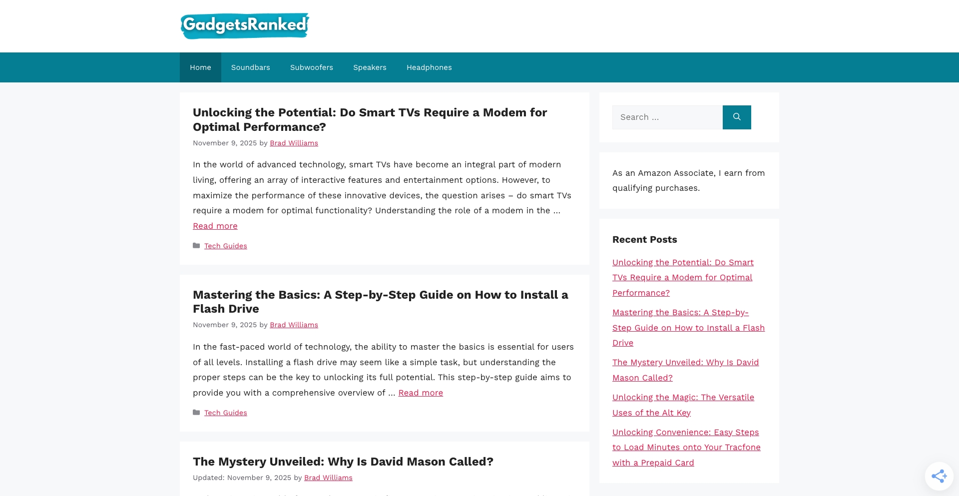 Gadgets Ranked question-template programmatic SEO template - 0 monthly traffic