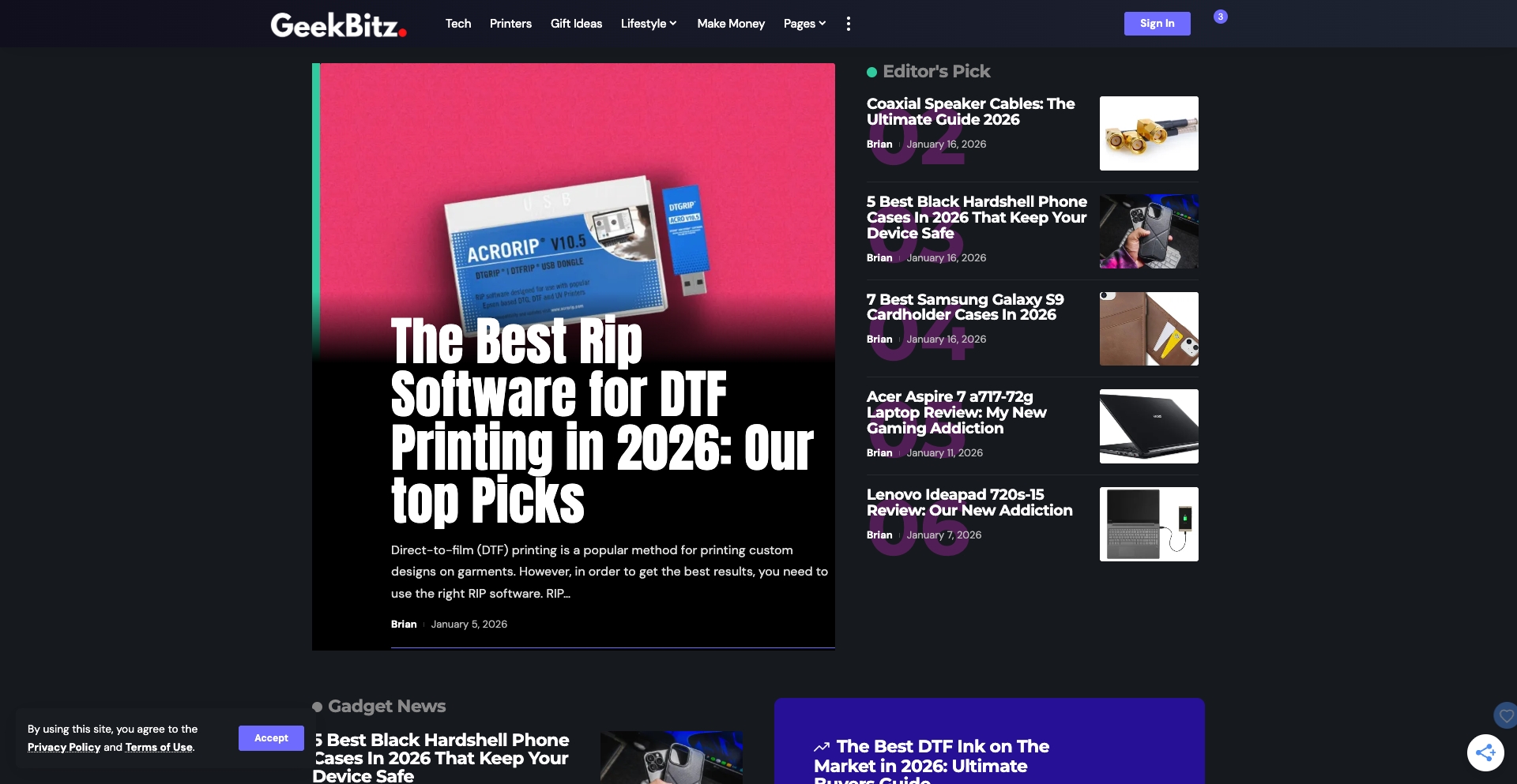 Geekbitz comparison programmatic SEO template - 0 monthly traffic