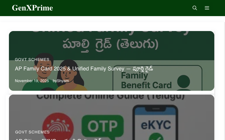 Genxprimein content programmatic SEO template - 0 monthly traffic