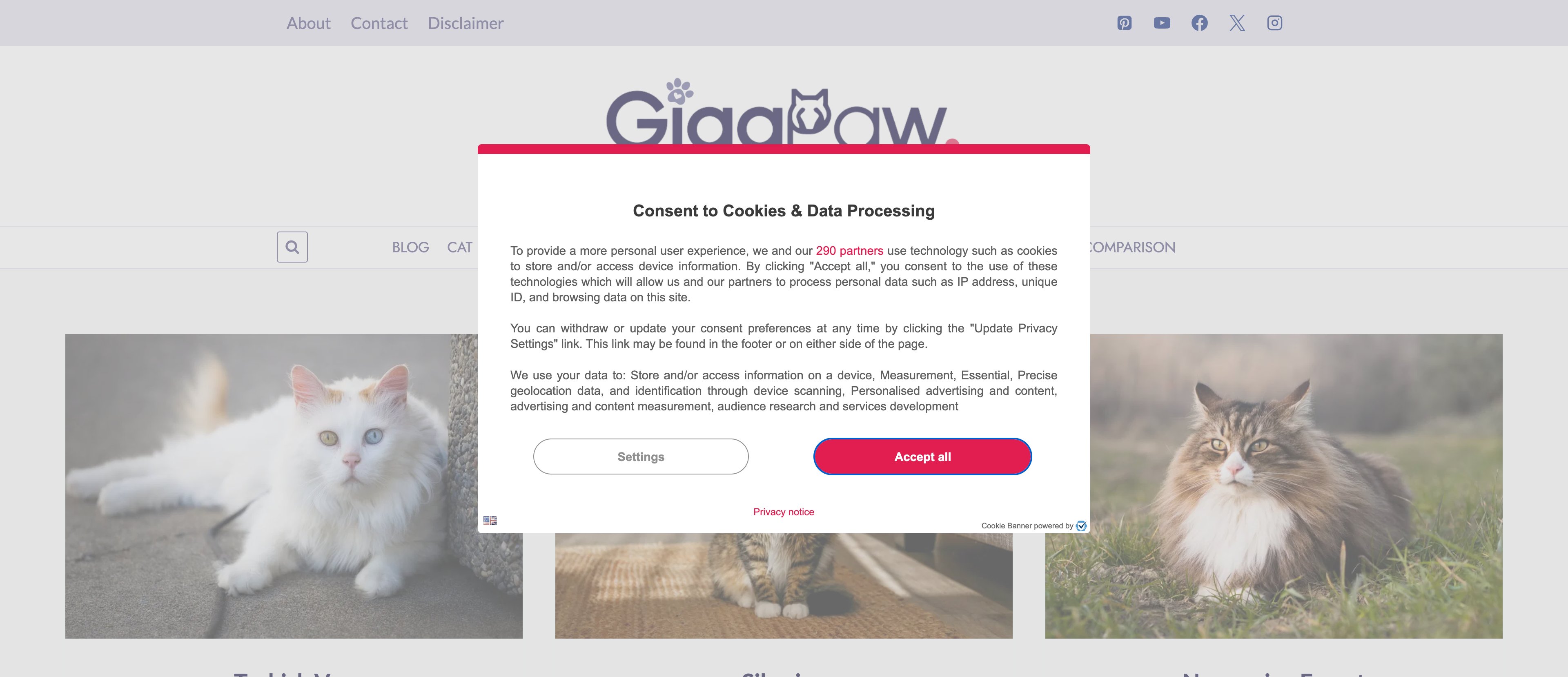gigapaw.com location-data programmatic SEO template - 10K+ monthly traffic