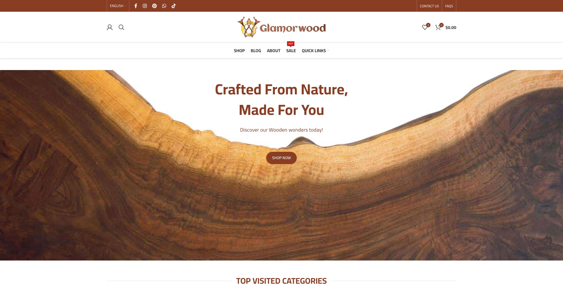 Exquisite Wooden Products: Discover Quality Craftsmanship | Glamorwood content programmatic SEO template - 7639 monthly traffic