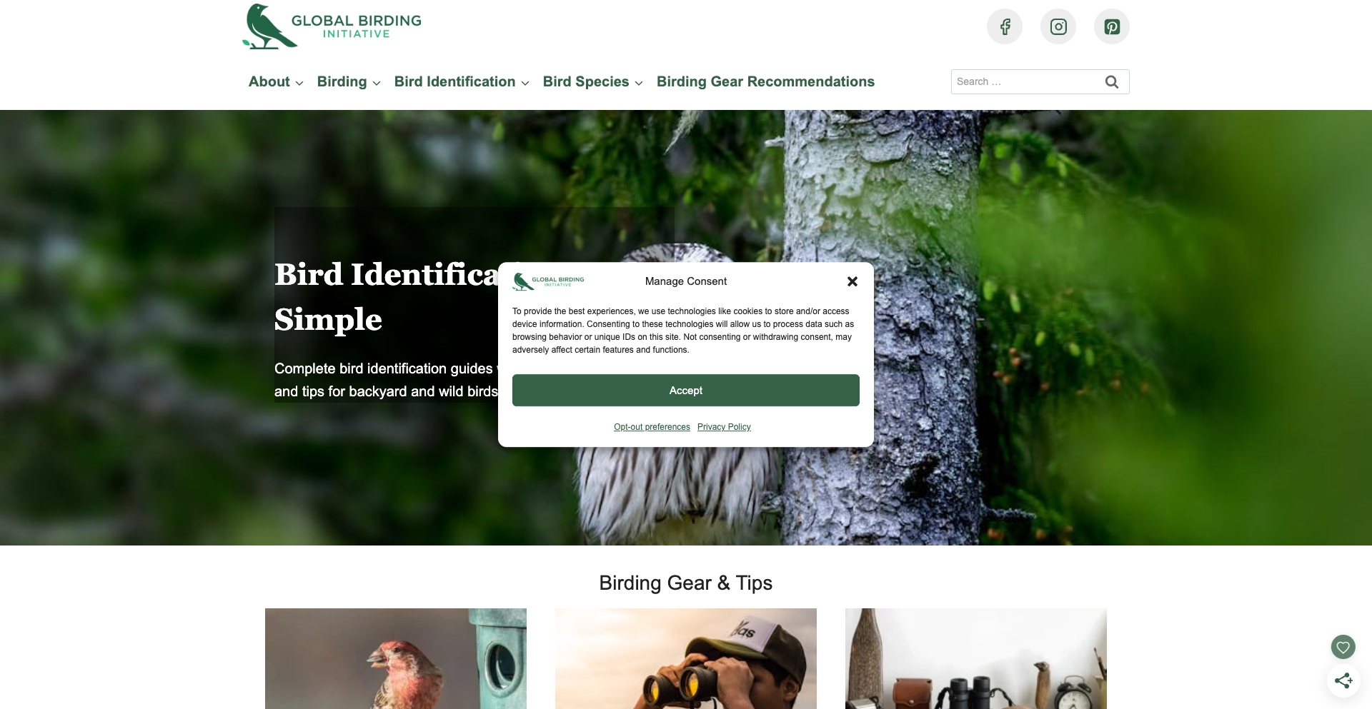 globalbirdinginitiative.org location-data programmatic SEO template - 10K+ monthly traffic