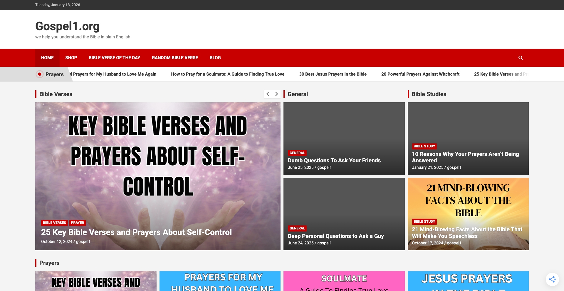 gospel1.org location-data programmatic SEO template - 10K+ monthly traffic
