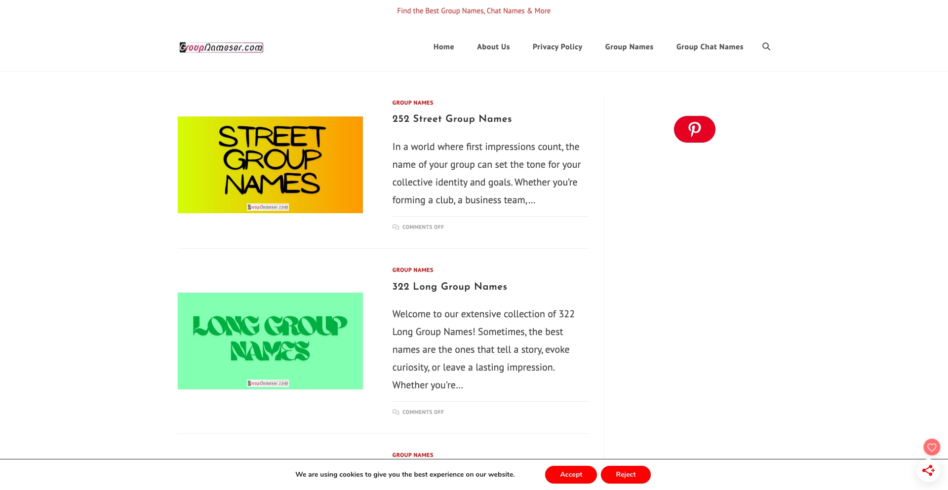 groupnameser.com location-data programmatic SEO template - 10K+ monthly traffic