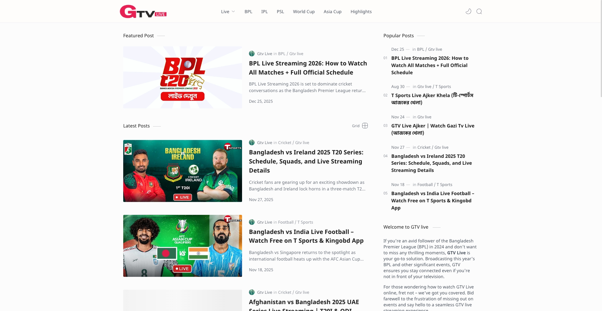 Gtv Live entity-database programmatic SEO template - 25292 monthly traffic