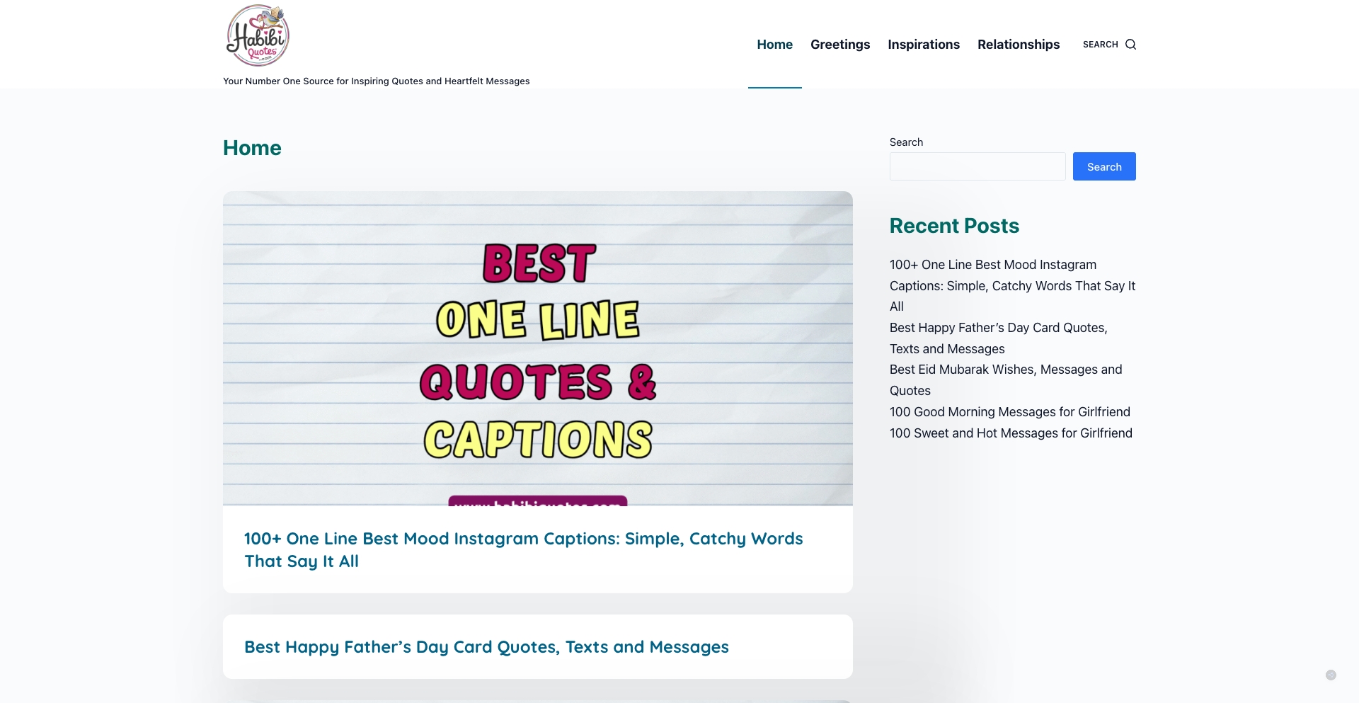 Habibi Quotes relationship-matrix programmatic SEO template - 0 monthly traffic