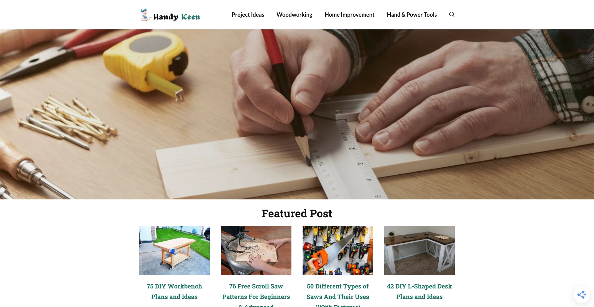 Handy Keen comparison-matrix programmatic SEO template - 0 monthly traffic