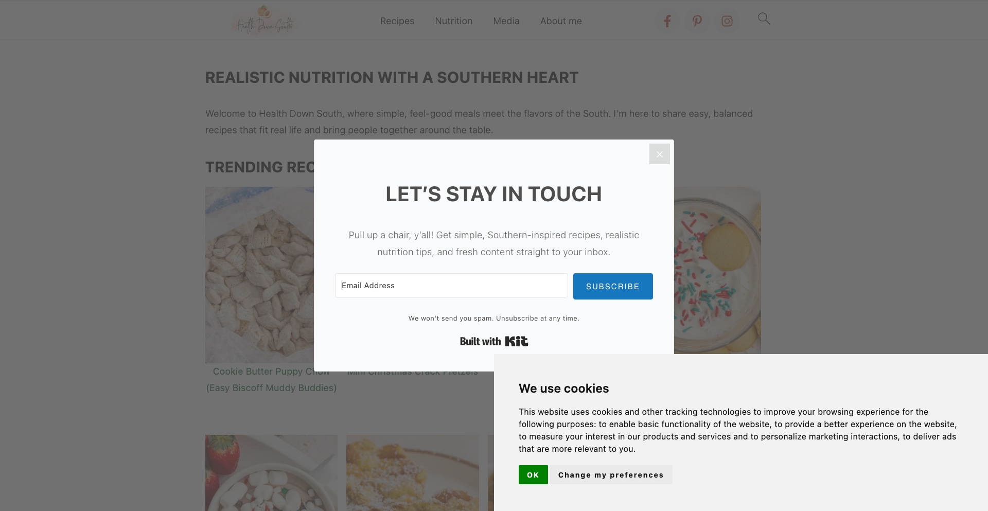 Healthdownsouth recipe-template programmatic SEO template - 584 monthly traffic