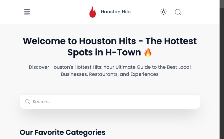 Houstonhits location-template programmatic SEO template - 620 monthly traffic