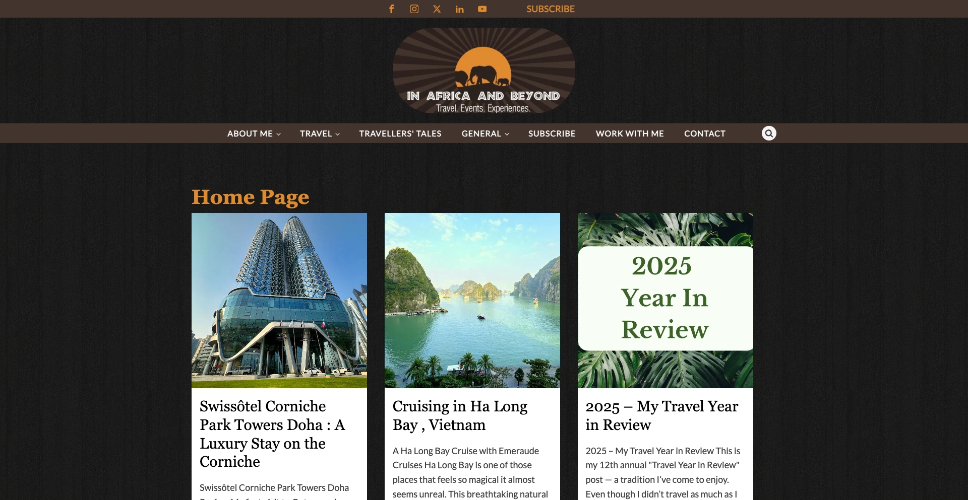 In Africa and Beyond | Africa Travel , Family Travel content programmatic SEO template - 9928 monthly traffic