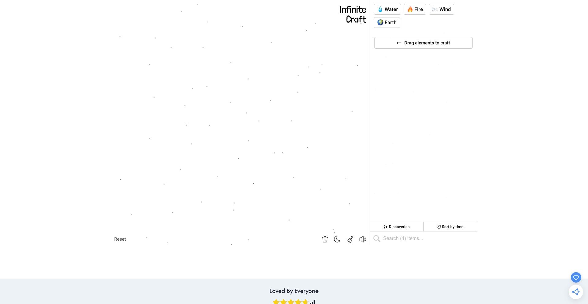 Infinitecraft content programmatic SEO template - 0 monthly traffic