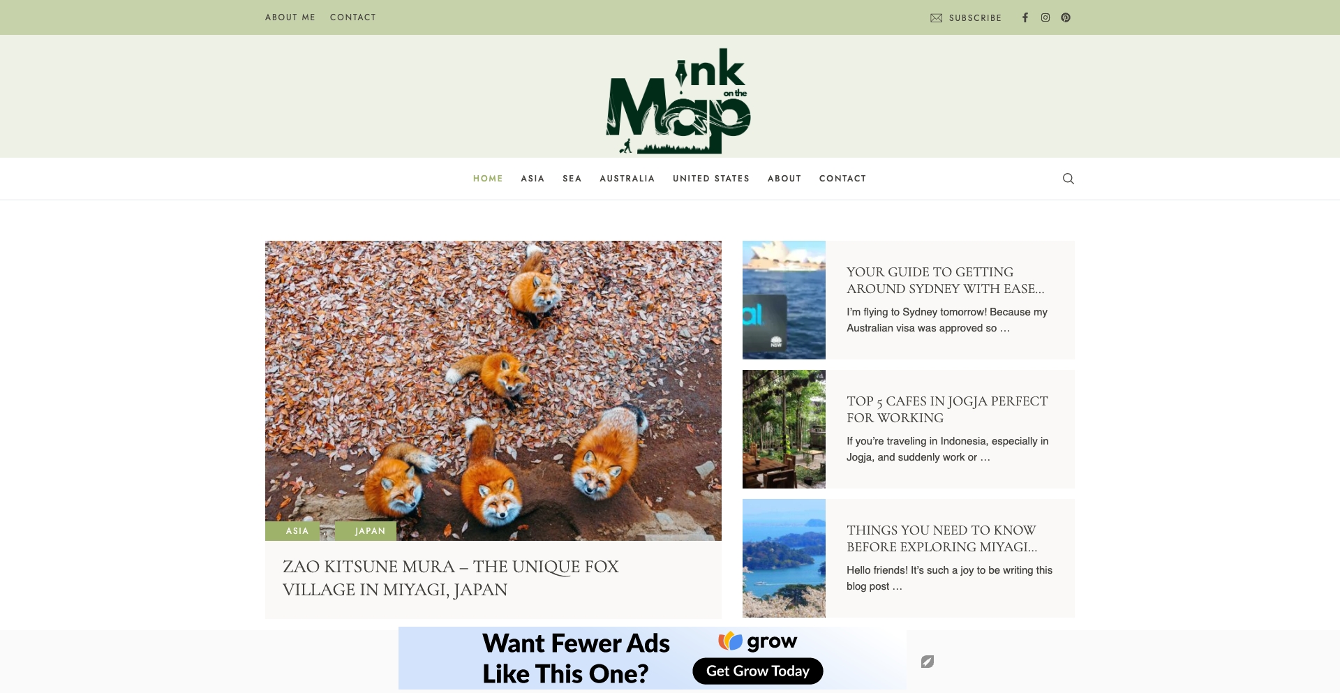 Inkonthemap content programmatic SEO template - 0 monthly traffic