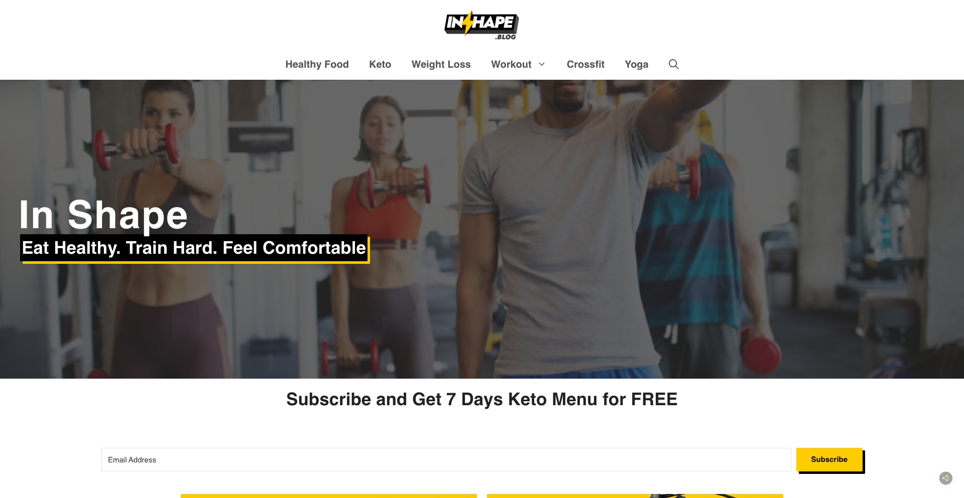 Inshape content programmatic SEO template - 0 monthly traffic