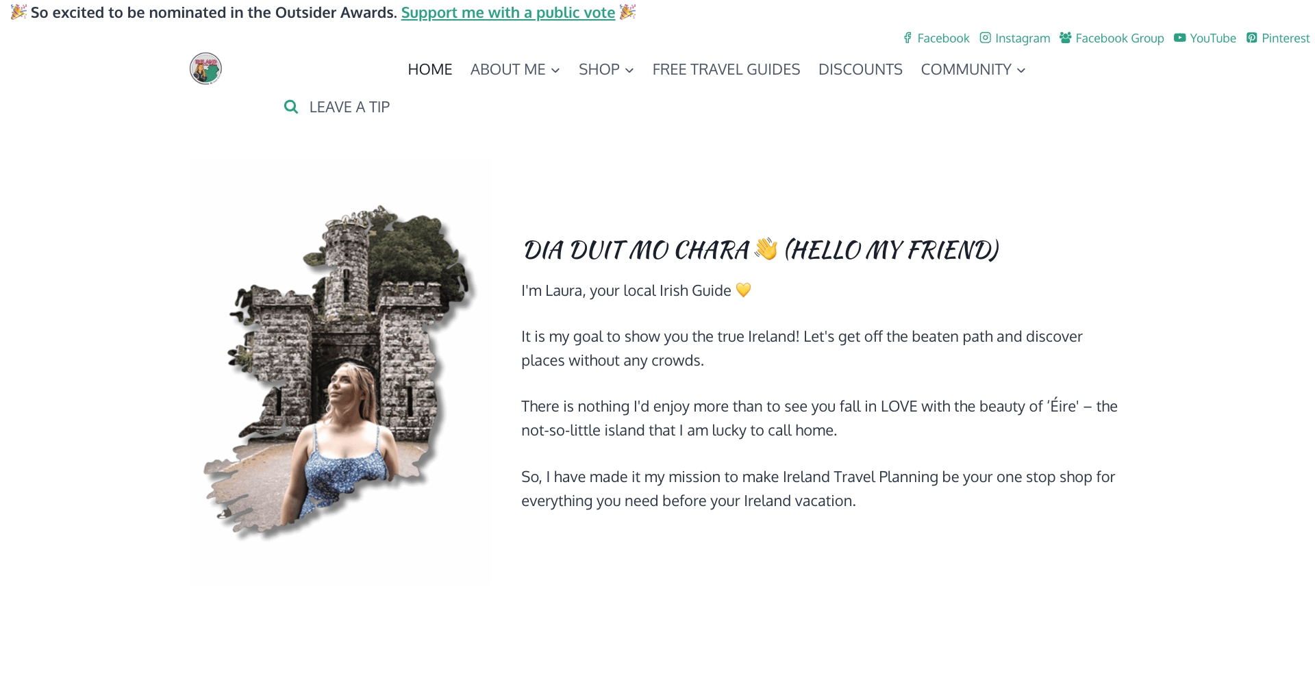 irelandtravelplanning.com location-data programmatic SEO template - 10K+ monthly traffic