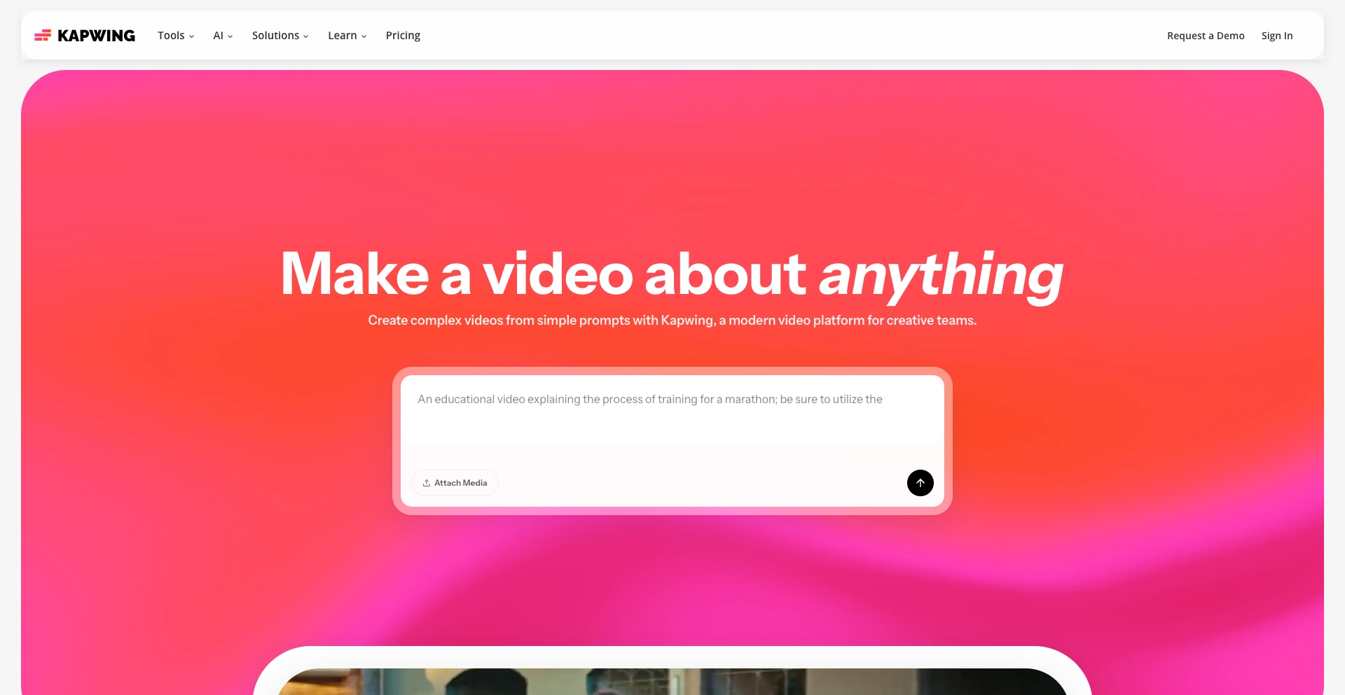 kapwing tool-template programmatic SEO template - 4.5M+ monthly traffic
