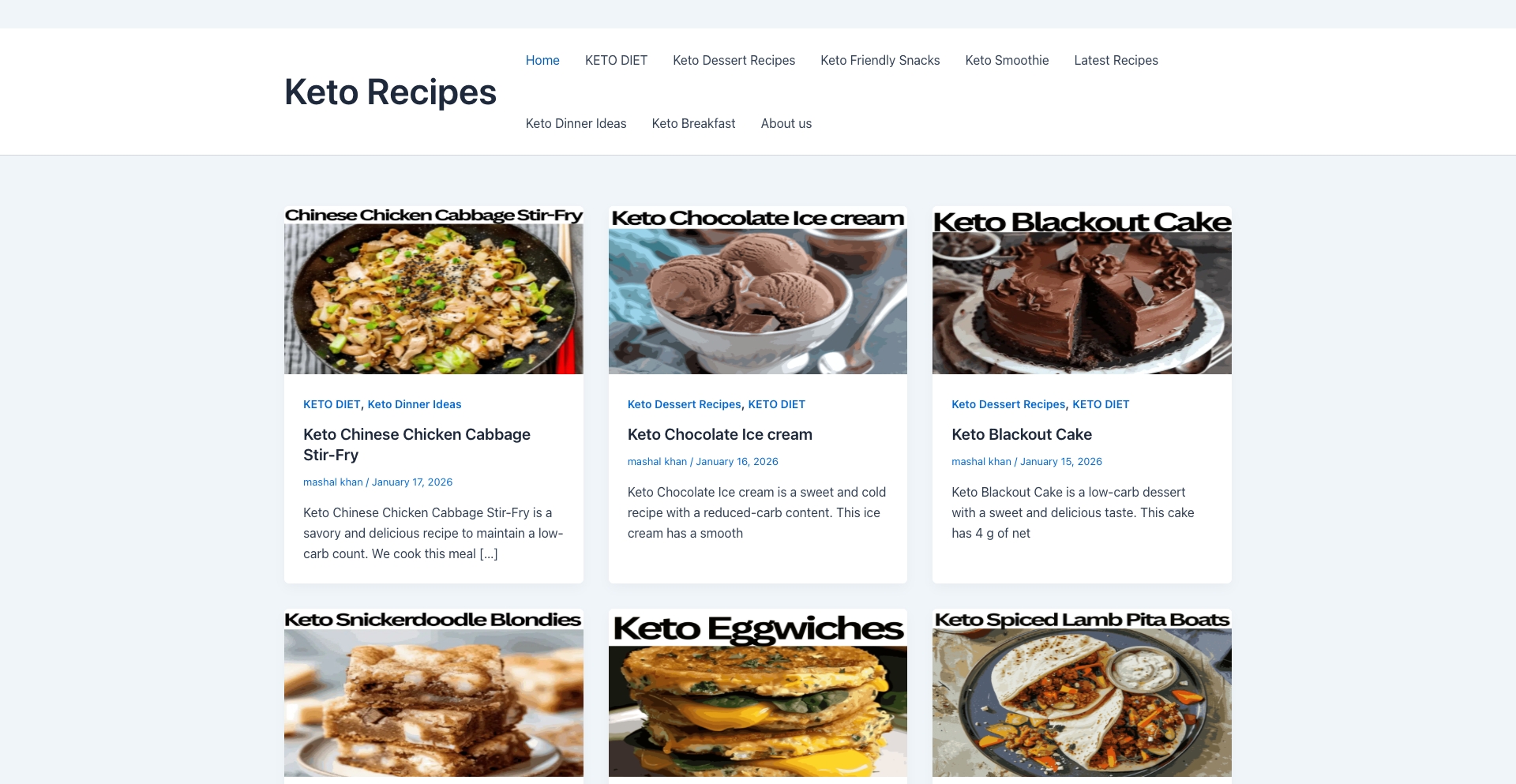 Kizios recipe-template programmatic SEO template - 0 monthly traffic