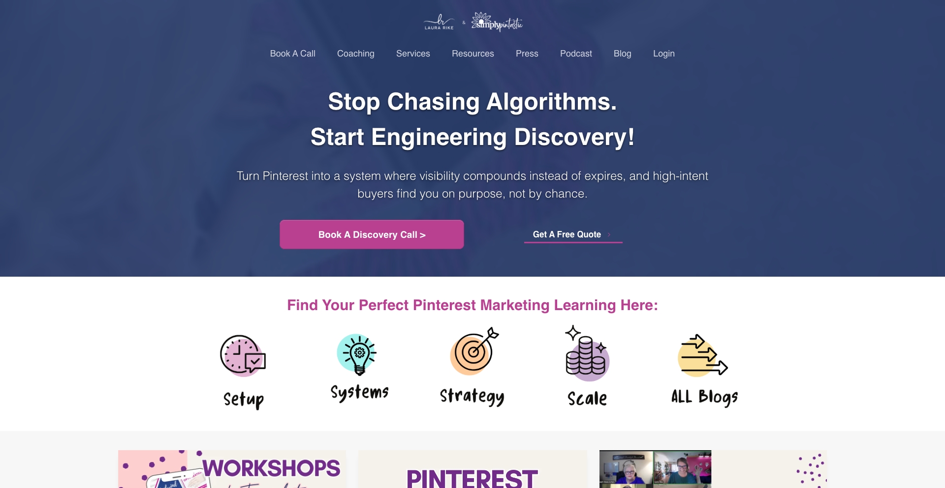 Pinterest Manager | Pinterest Management Services | content programmatic SEO template - 108 monthly traffic
