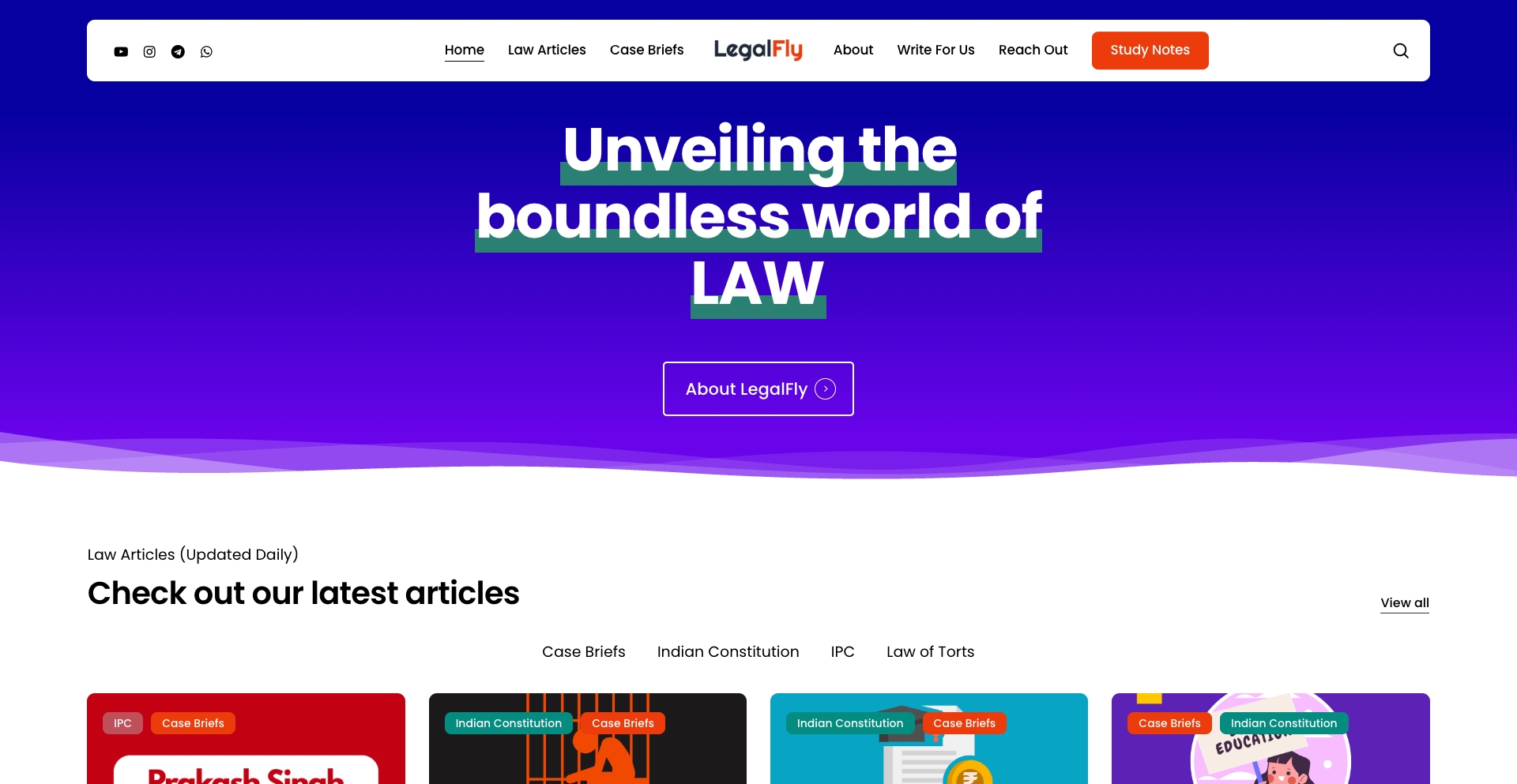Legalfly content programmatic SEO template - 312 monthly traffic