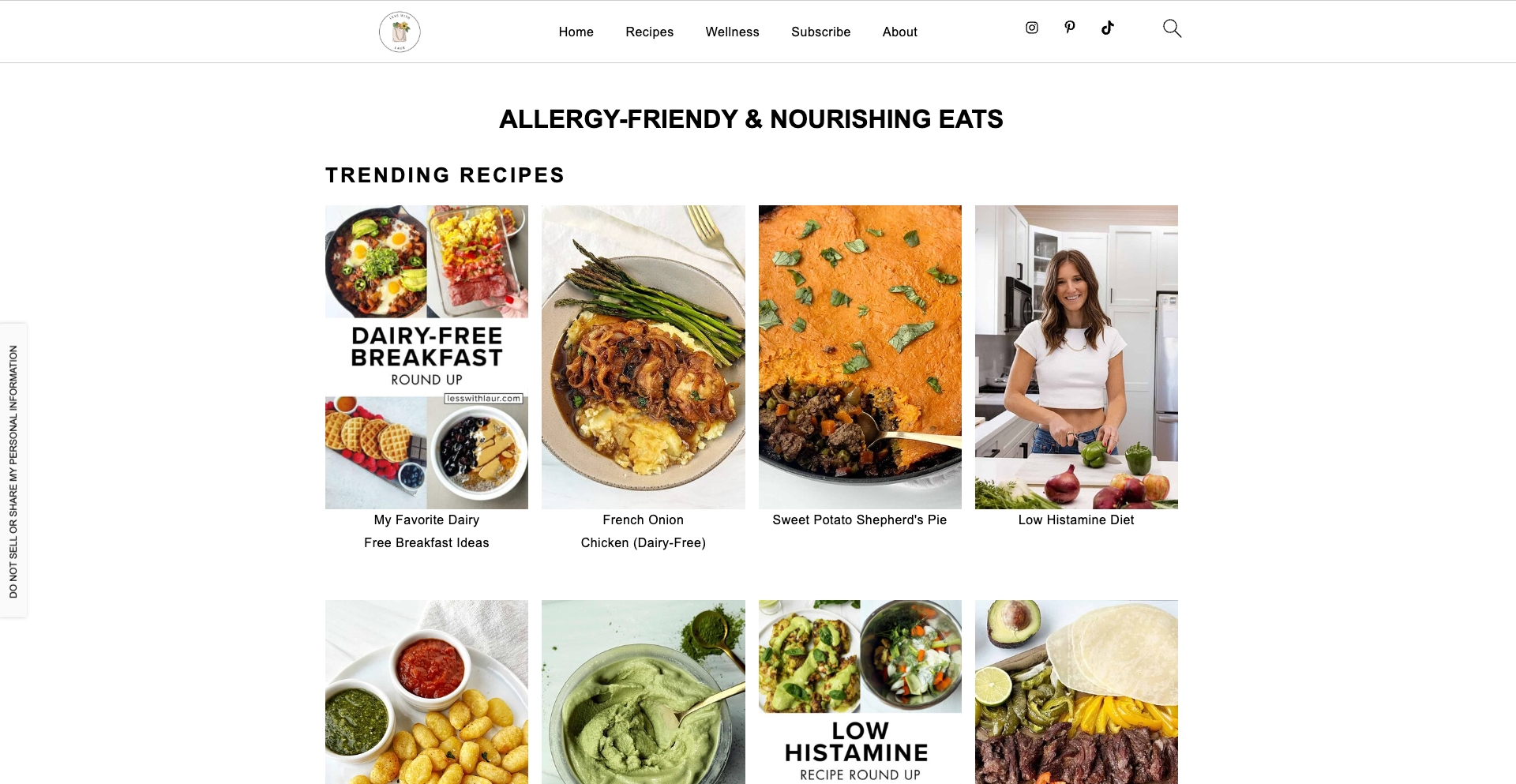 Home recipe programmatic SEO template - 25726 monthly traffic
