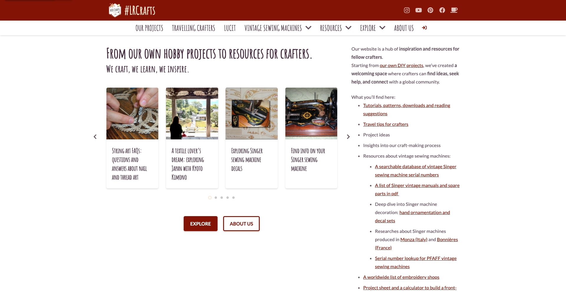 lrcrafts.it location-data programmatic SEO template - 10K+ monthly traffic