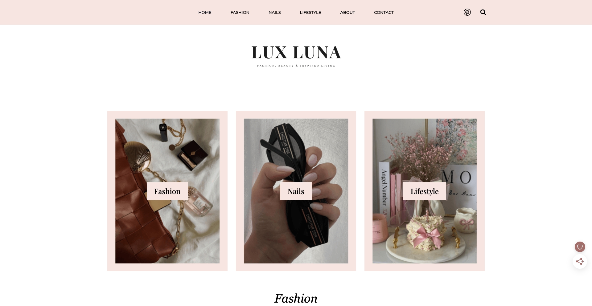 Lux Luna Blog month-template programmatic SEO template - 99 monthly traffic