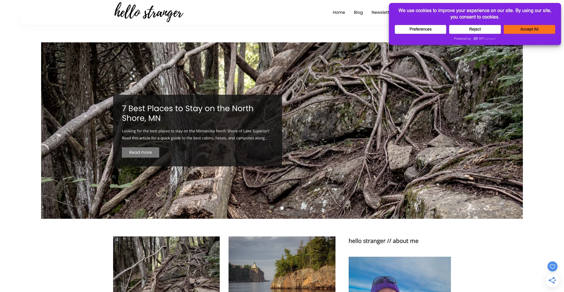 Hello Stranger Midwest Adventure activity-location programmatic SEO template - 374 monthly traffic