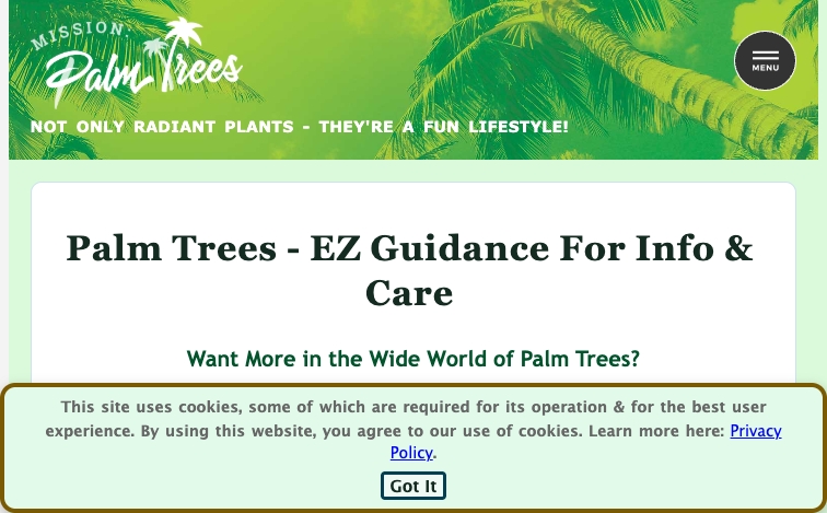 Missionpalmtrees entity-database programmatic SEO template - 1541 monthly traffic