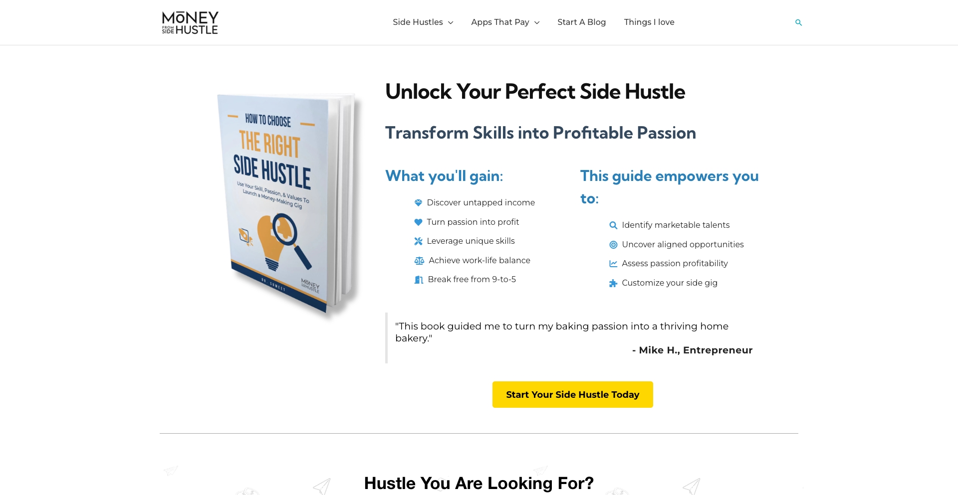 moneyfromsidehustle.com location-data programmatic SEO template - 10K+ monthly traffic