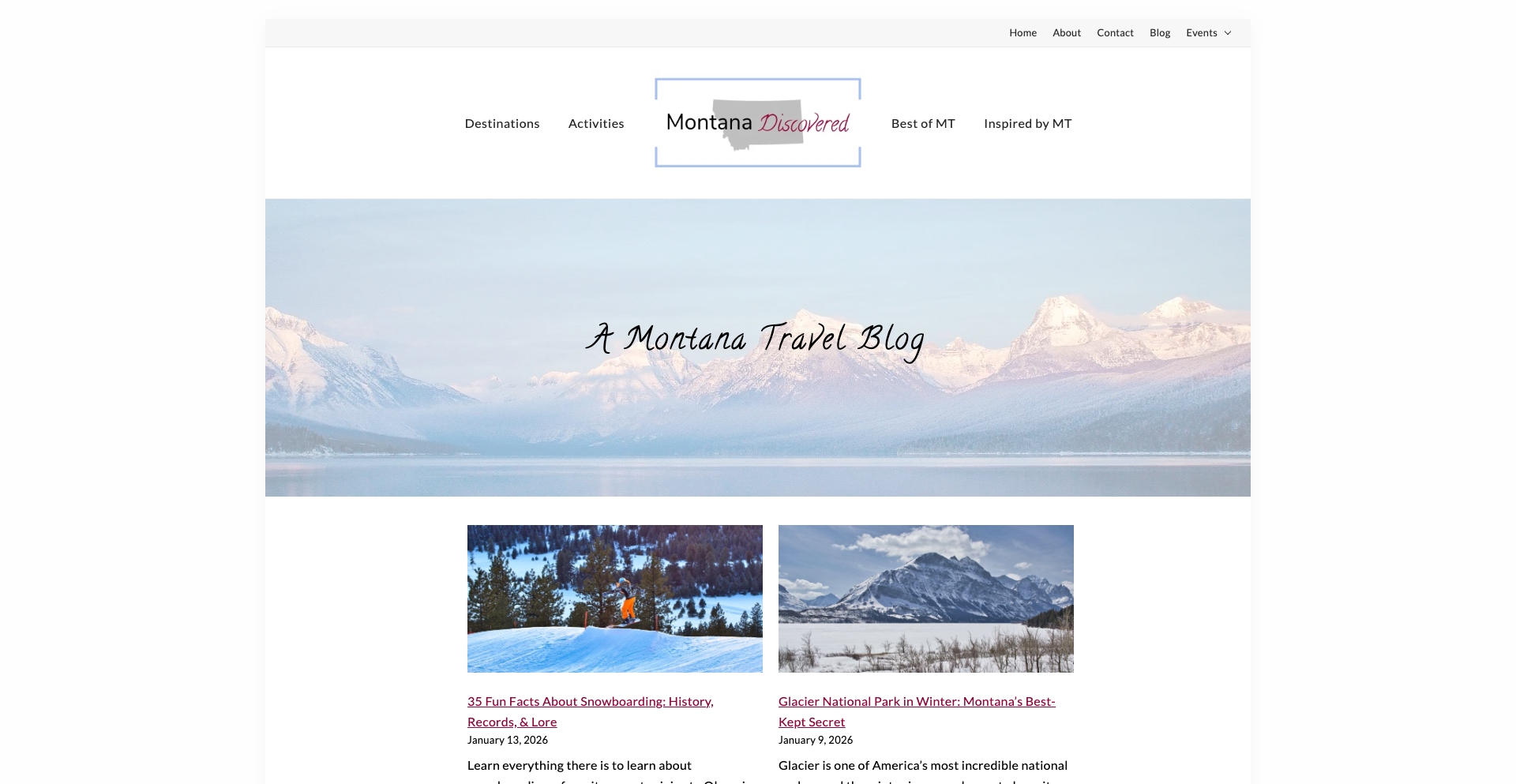 Montanadiscovered location programmatic SEO template - 2568 monthly traffic