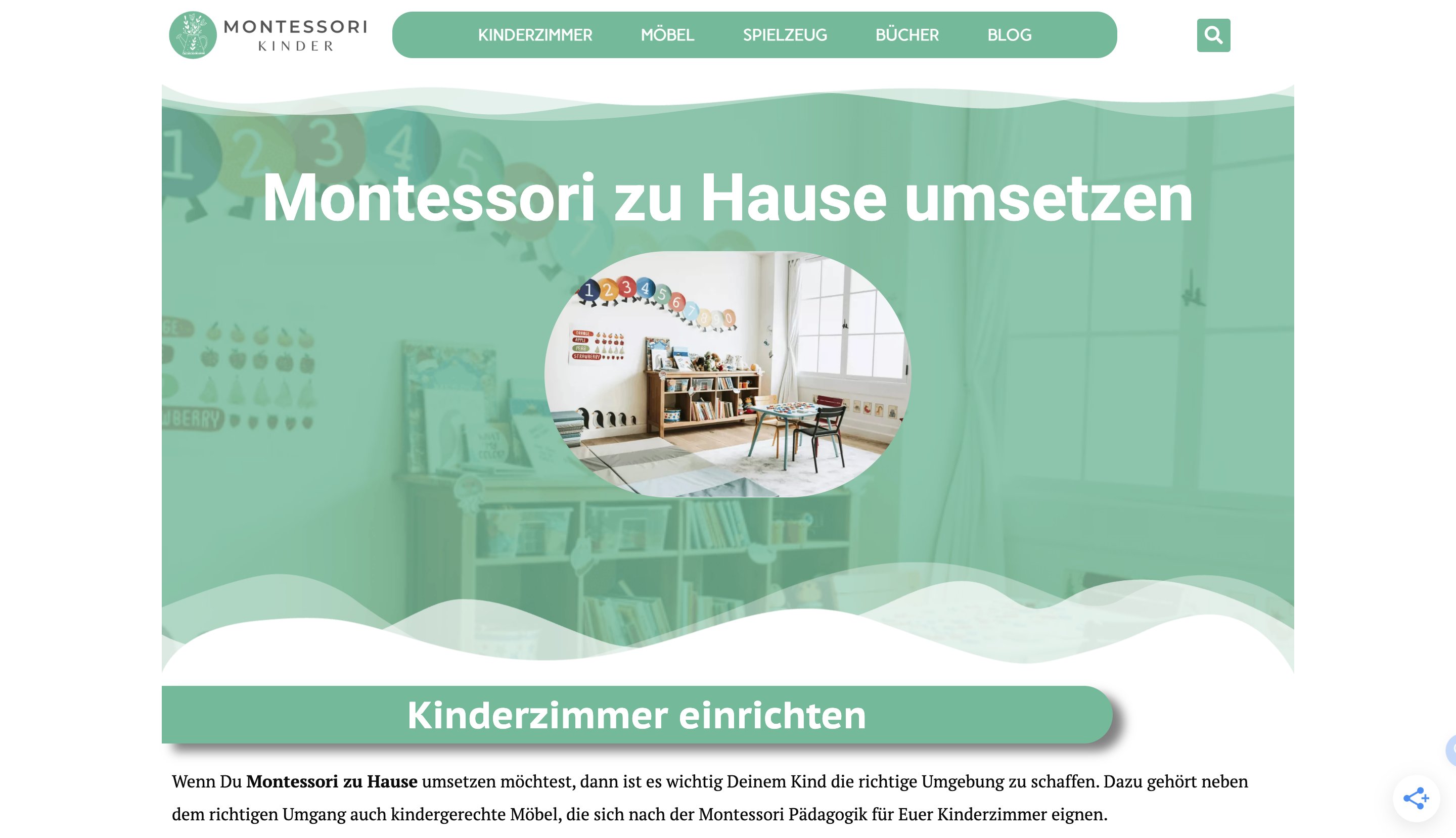 montessori-kinder.de content programmatic SEO template - 4907 monthly traffic