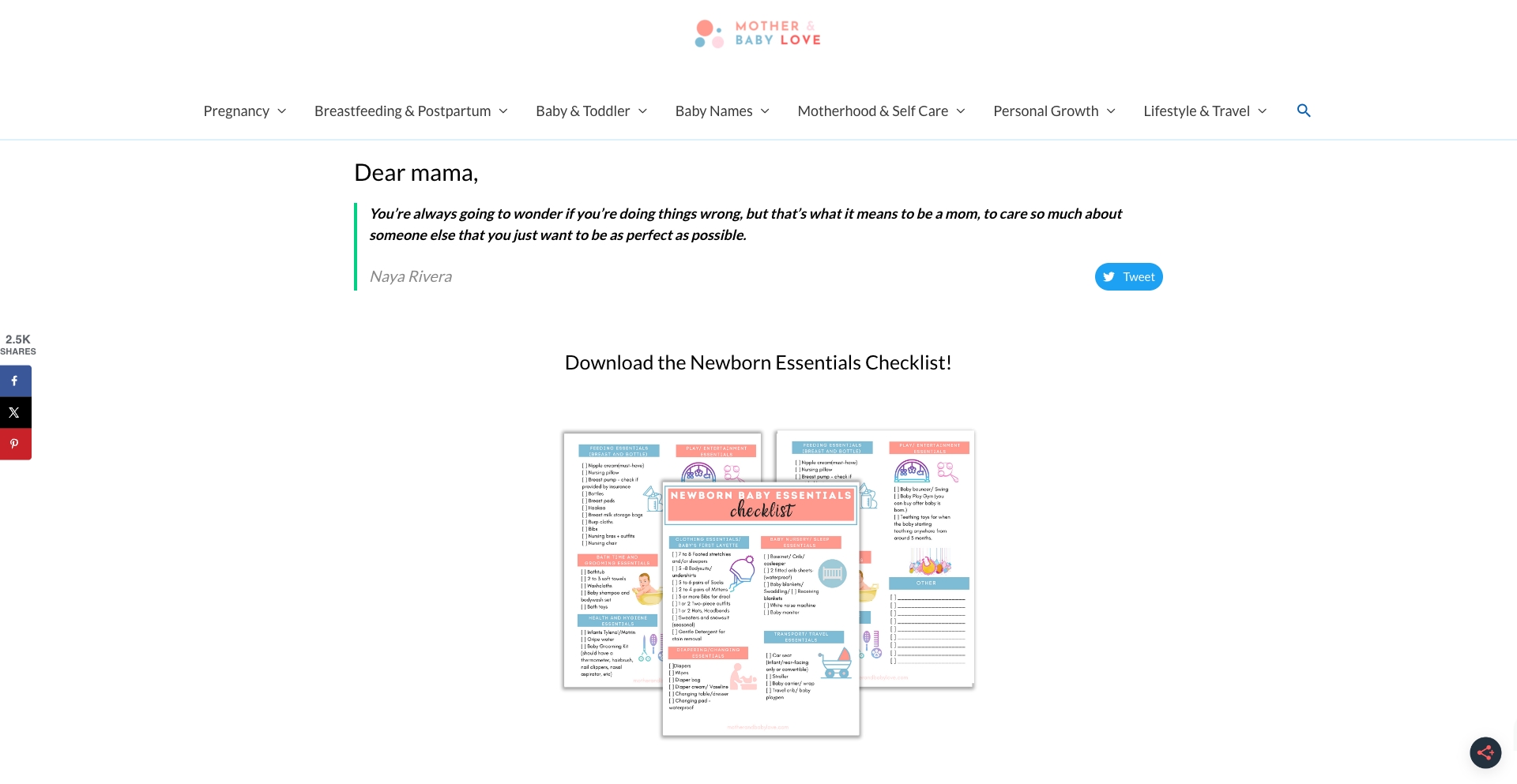 Motherandbabylove entity-database programmatic SEO template - 1 monthly traffic