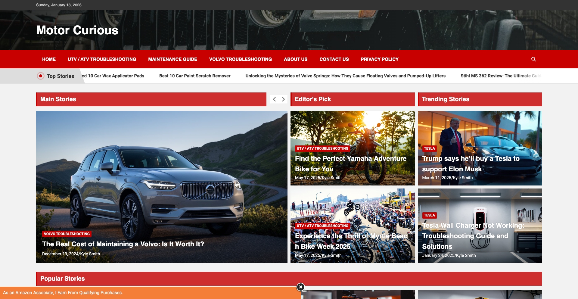 Motor Curious | calculator-tool programmatic SEO template - 12 monthly traffic