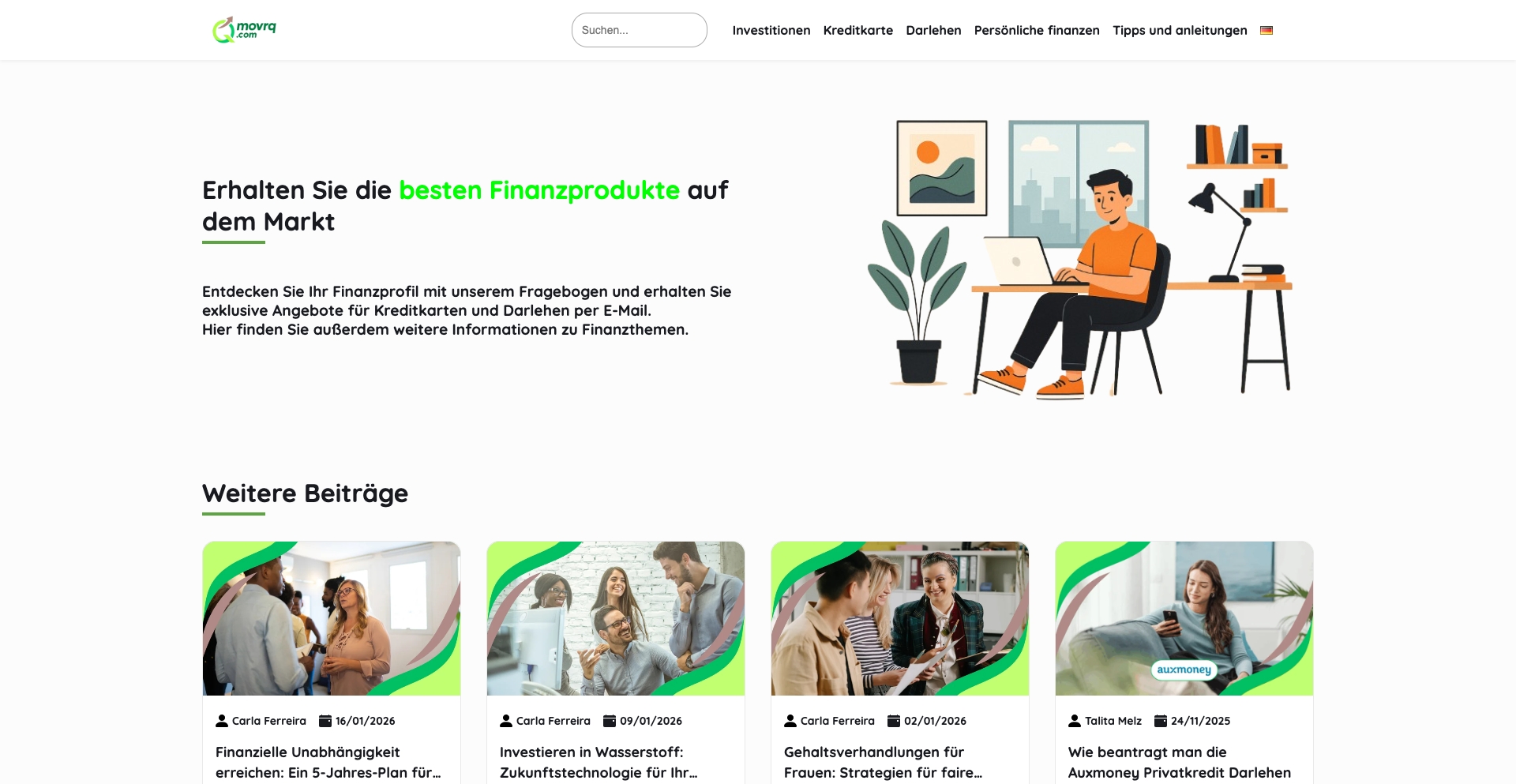 Movrq financial-template programmatic SEO template - 0 monthly traffic