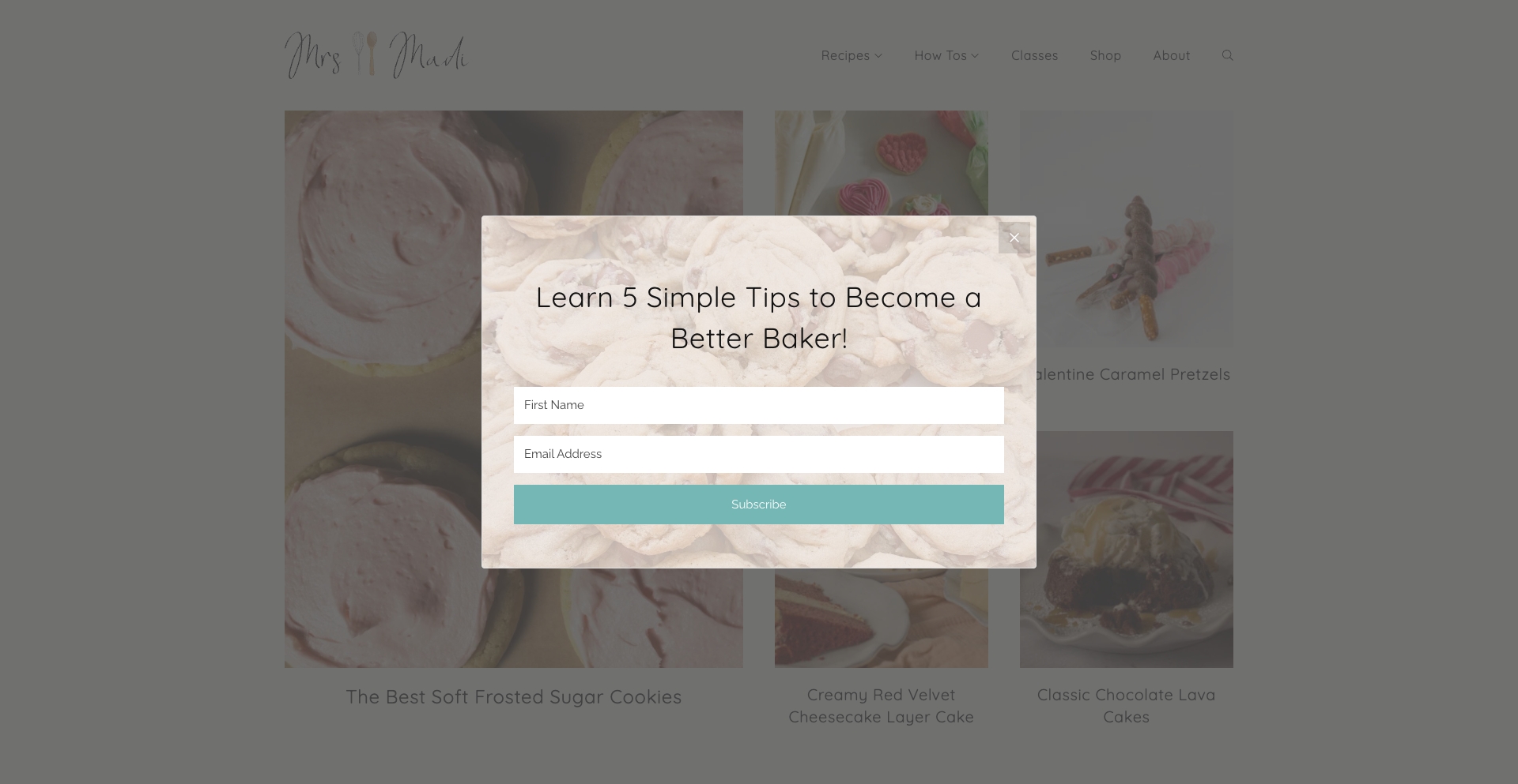 Mrs Madi ingredient-category-occasion programmatic SEO template - 421 monthly traffic