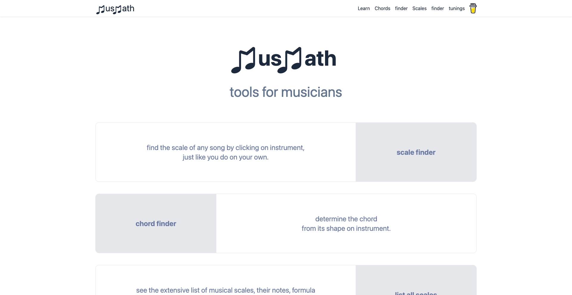 Free Music Scale & Chord Finder content programmatic SEO template - 2951 monthly traffic