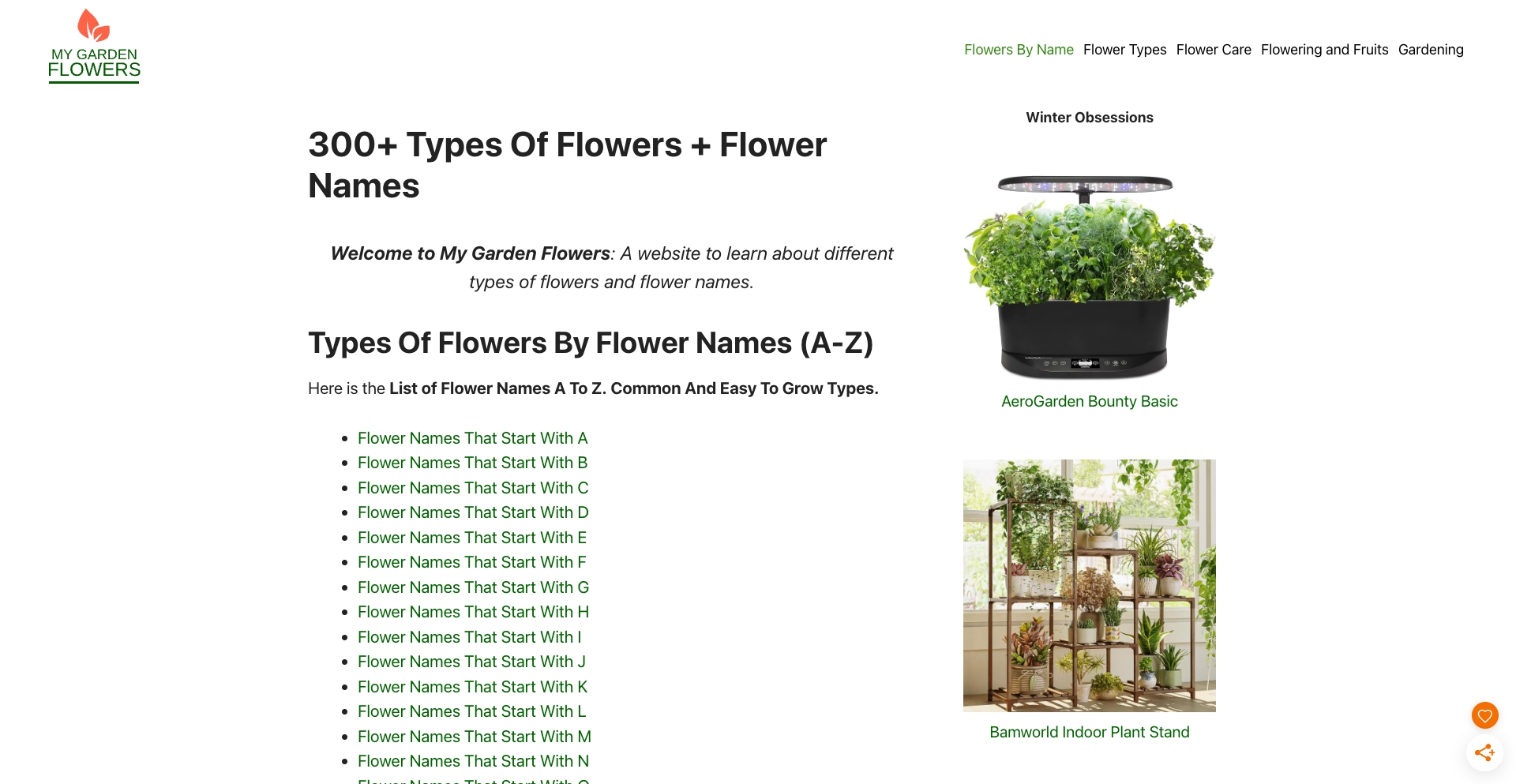 mygardenflowers.com location-data programmatic SEO template - 10K+ monthly traffic