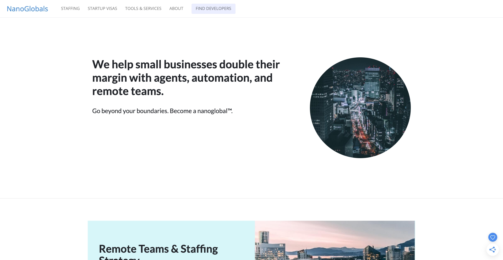 Home | NanoGlobals location-data programmatic SEO template - 5652 monthly traffic