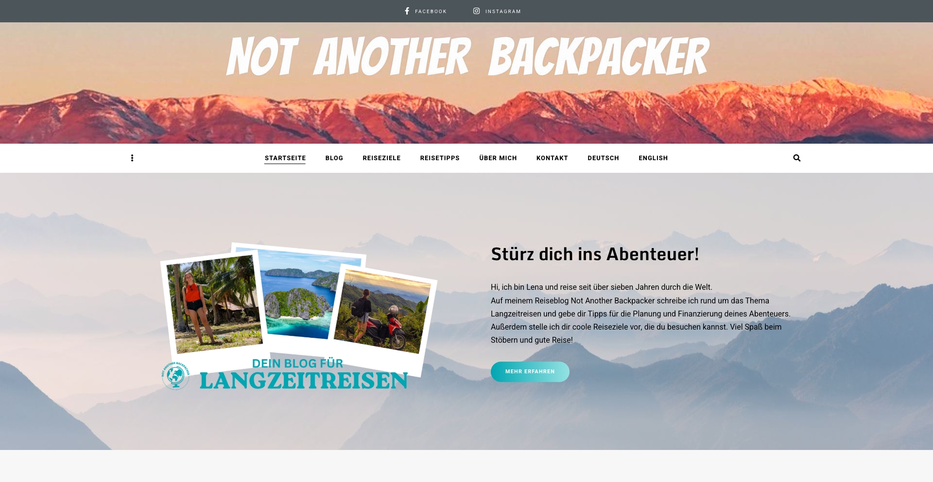 Not Another Backpacker Reiseblog content programmatic SEO template - 4093 monthly traffic