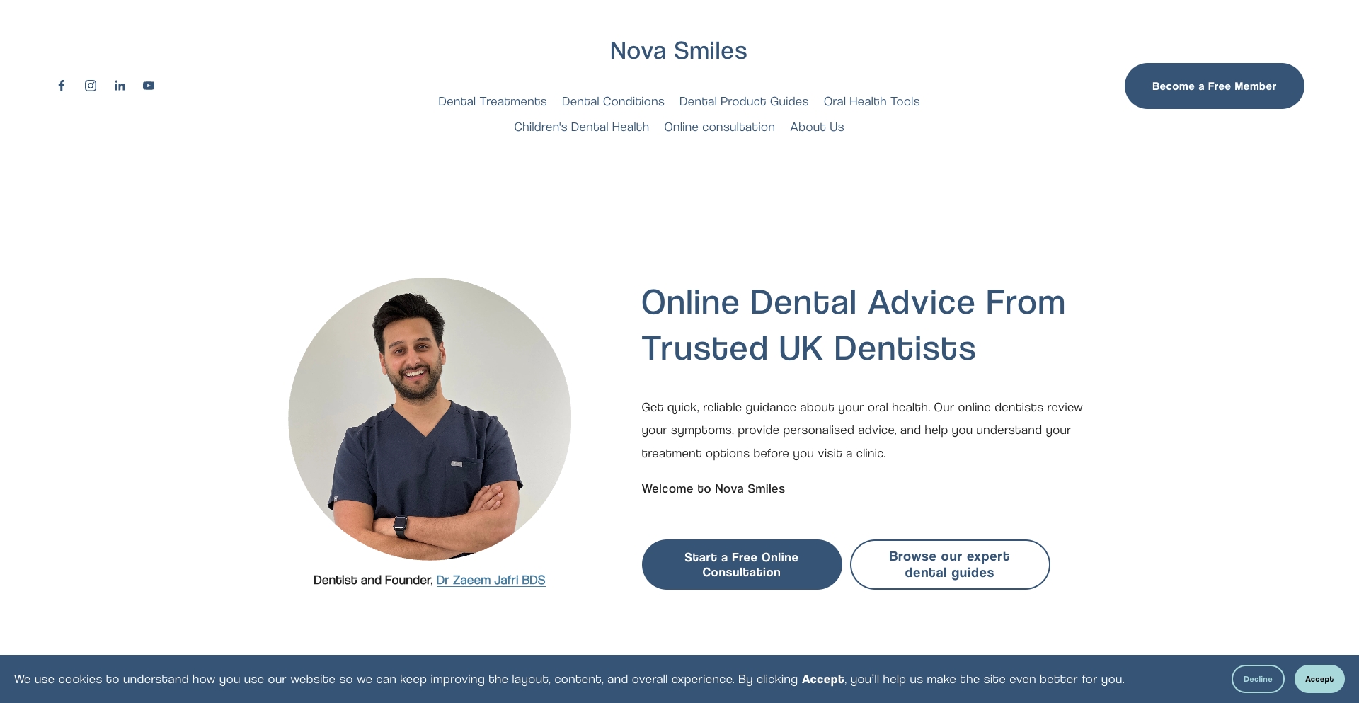 Novasmiles content programmatic SEO template - 25336 monthly traffic