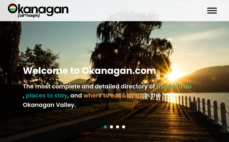 Okanagan location programmatic SEO template - 1131 monthly traffic