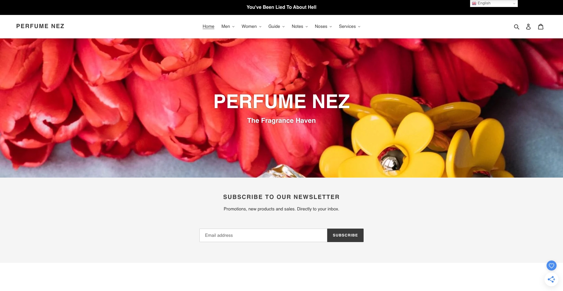 Perfume Nez entity-database programmatic SEO template - 0 monthly traffic