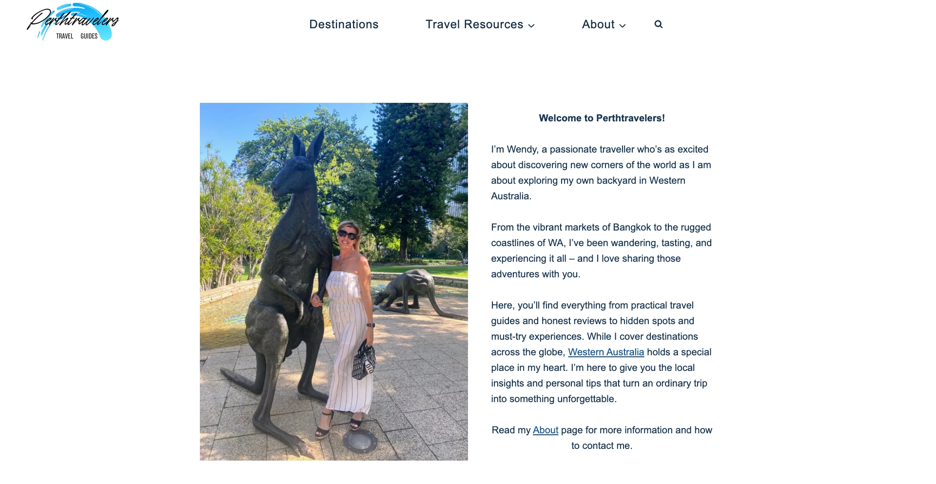 Perthravelers Travel Guides location-data programmatic SEO template - 3698 monthly traffic