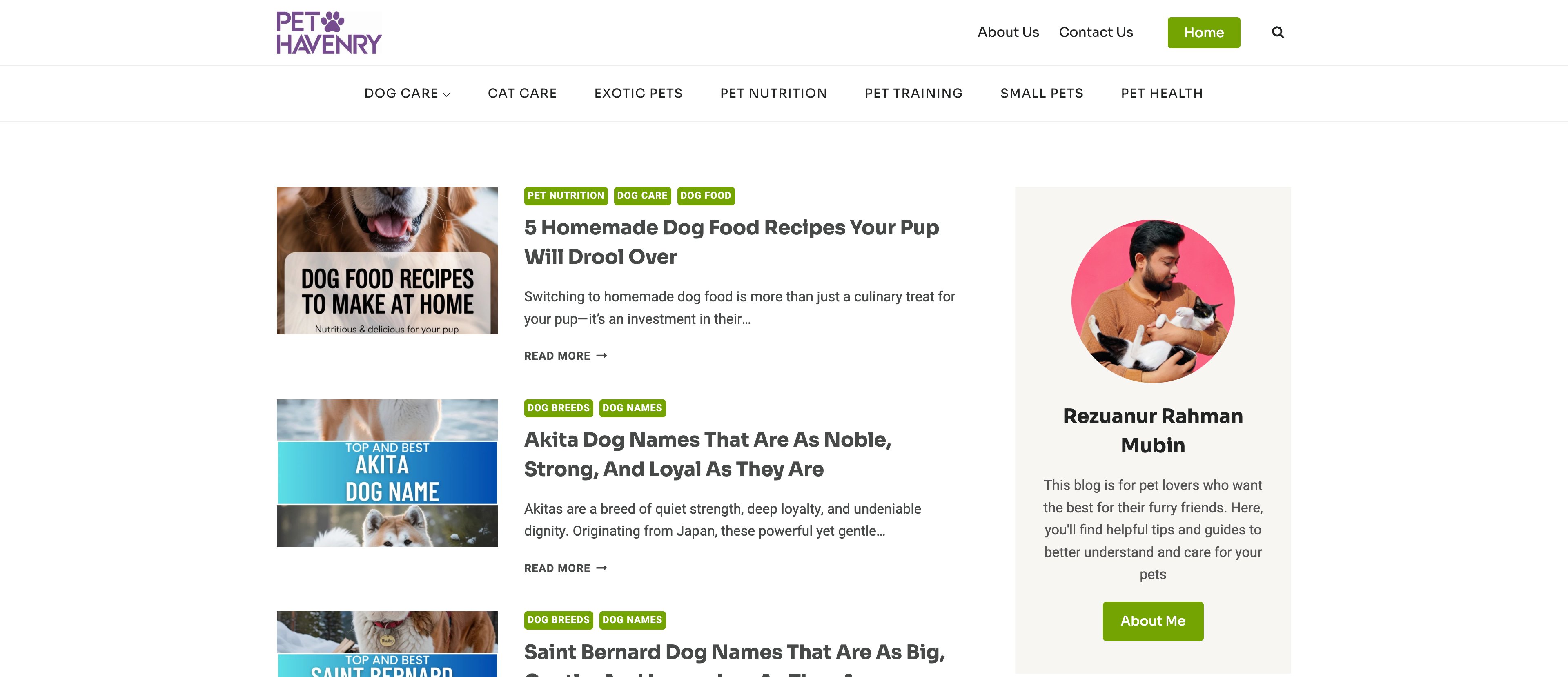 pethavenry.com location-data programmatic SEO template - 10K+ monthly traffic